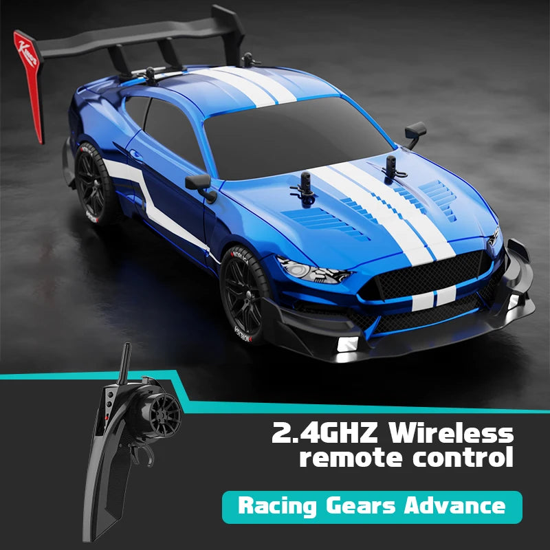 40KM/H Remote Control Car Rechargeabl Racing Drift Electric Graffiti RC Cars Birthday Toys for Boys