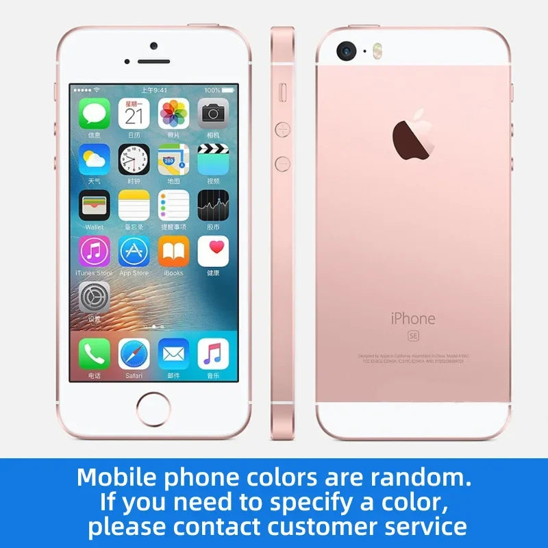 Apple iPhone SE 1 2016 4g iOS SmartPhone Screen 4.0-inch 12MP Camera Original Unlocked Used iPhone