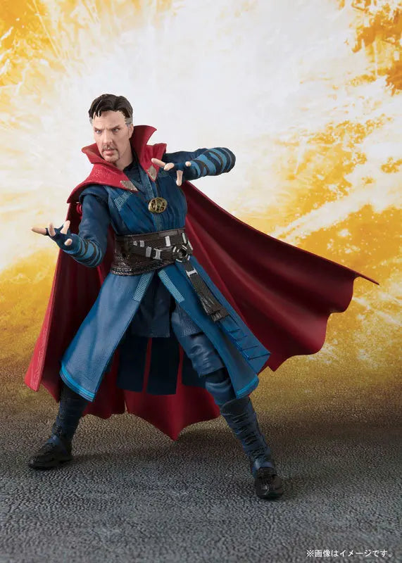 SHF Infinity War Dr Strange Action Figure Desktop Model Ornaments Toys Room decoration Collection Children Birthday Gifts