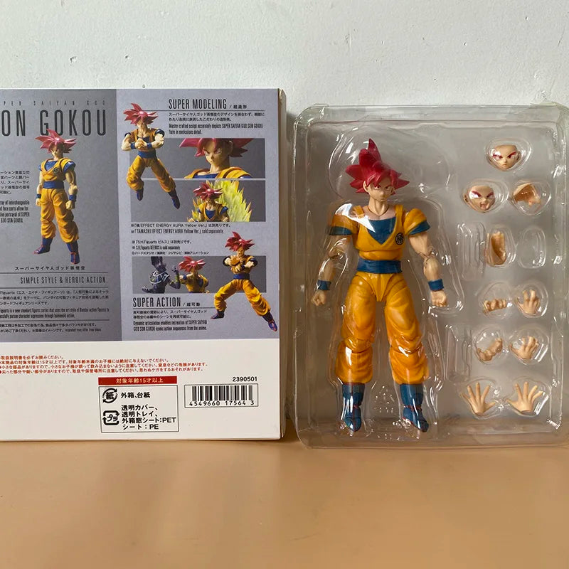 Dragon Ball Figure SHFiguarts Majin Buu Broly Piccolo Tenshinhan Master Roshi Jiren Vegeta Super Saiyan Son Goku Action Figures
