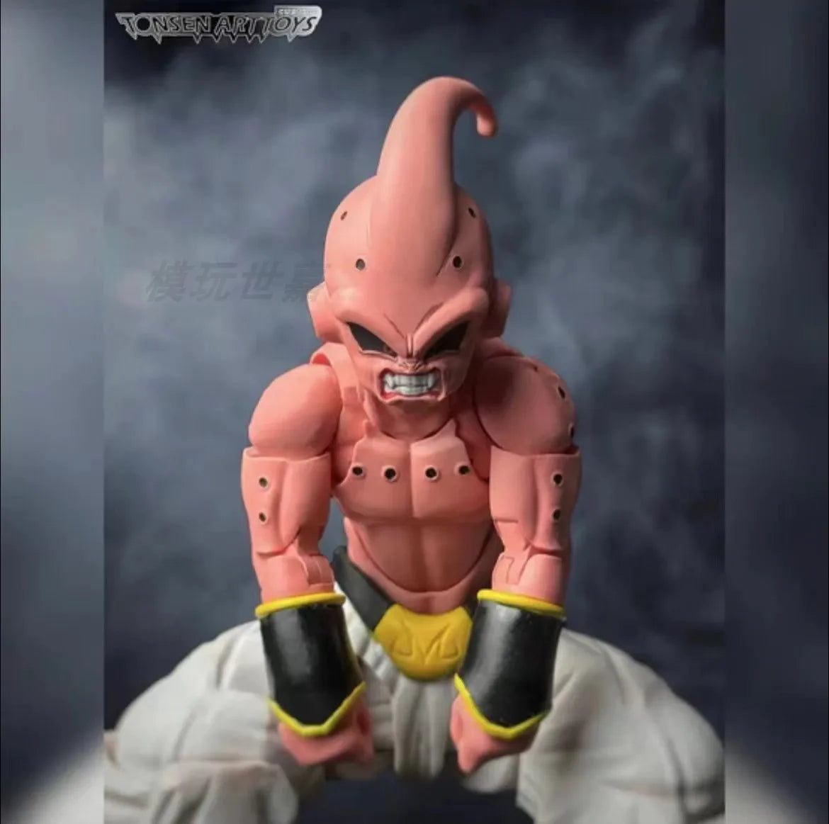 Genuine Dragon Ball Tonsenarttoys Custom S.H.Figuarts Shf Adolescent Malevolence Majin Buu Action Figures Model Birthday Gifts
