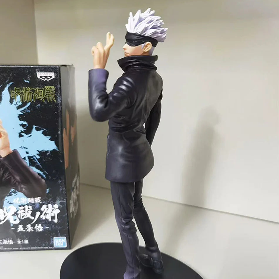 19cm Jujutsu Kaisen Anime Figure Gojo Satoru Anime Statue PVC Action Figure Collection Model Toys Children's Ornament Doll