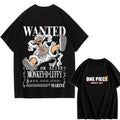 One Piece Anime Luffy T Shirt Cotton Cartoon Short Sleeve Graphic Tee Summer Casual Top Men Women New Fashion Y2k Men's Clothing