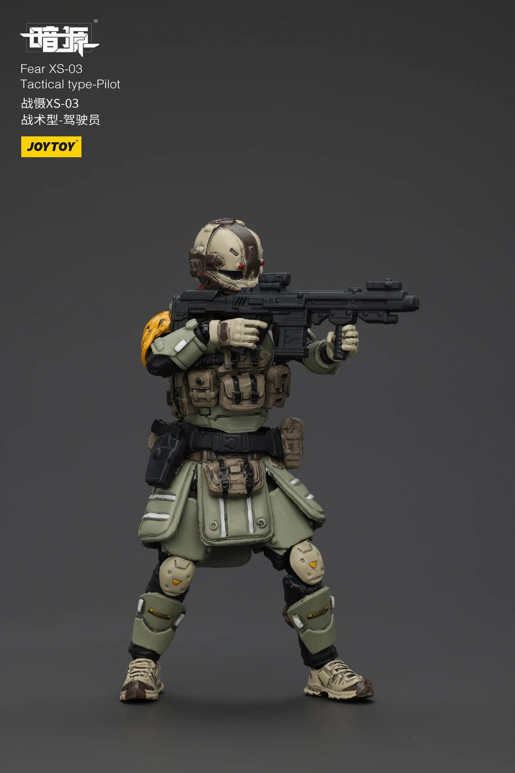 JOYTOY Dark Source 1/25 Scale Fear XS-03 Tactical Type-Pilot XS-02 Assault Type XS-01 Night Raid Type Action Figure Model Toys