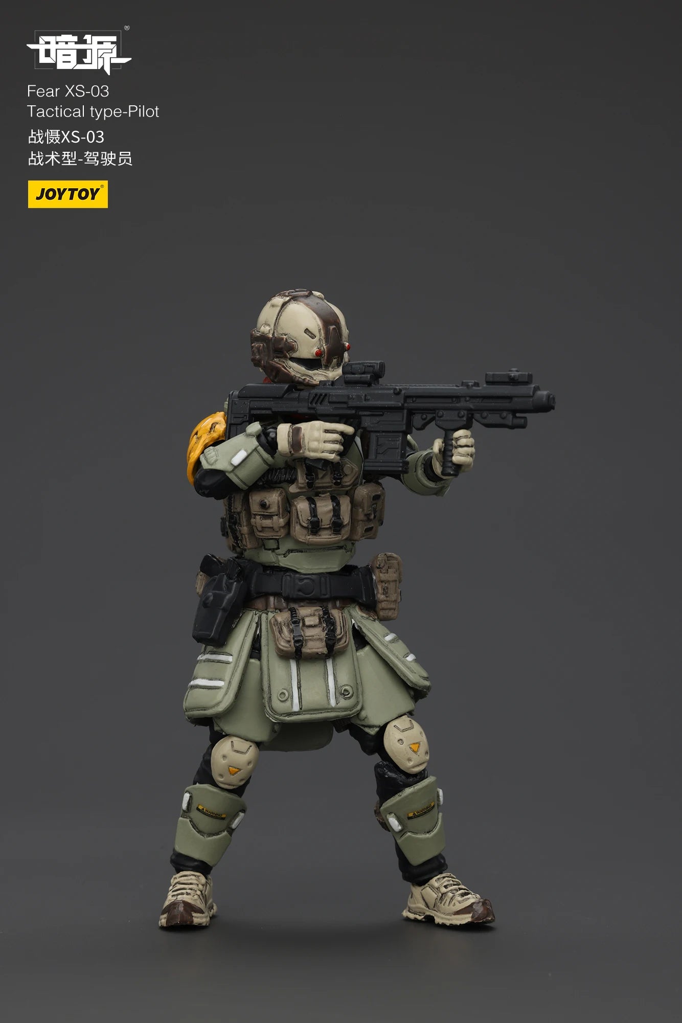 JOYTOY Dark Source 1/25 Scale Fear XS-03 Tactical Type-Pilot XS-02 Assault Type XS-01 Night Raid Type Action Figure Model Toys