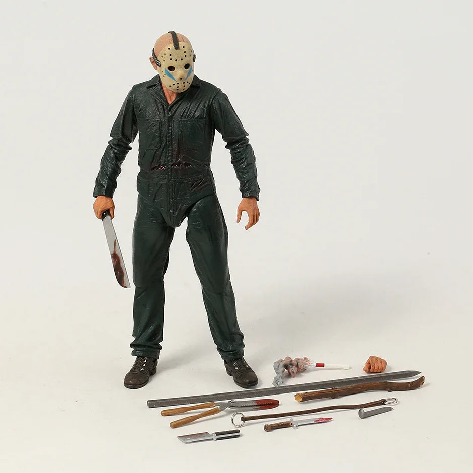NECA Movie Jason 7" Action Figure Doll Toys Model Garage Kit Gift