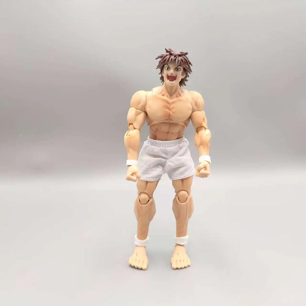 17cm Ko St Storm Toys Baki Hanma Action Figure Fighting Anime BAKl Kibk Son Of Ogre Figurine Collectible Model Dolls Toy Gifts