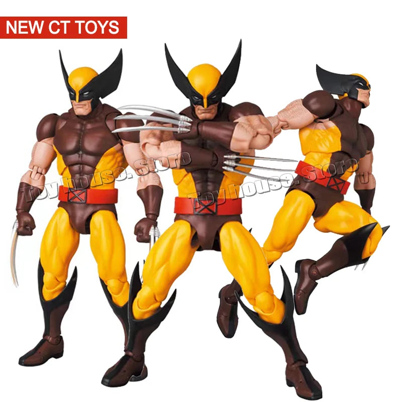 Ct Toys Wolverine Deadpool Anime Figure Mafex 138 Deadpool 3 Movie Action Figure Figurine Model Statue Collection Toys Gifts