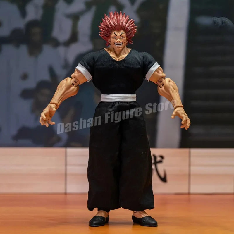 ST Baki Hanma Son Of Ogre Action Figure Hanma Yuujiro Figurine Ko Fighting PVC Collection Anime Yujiro Figures Model Toys Gifts