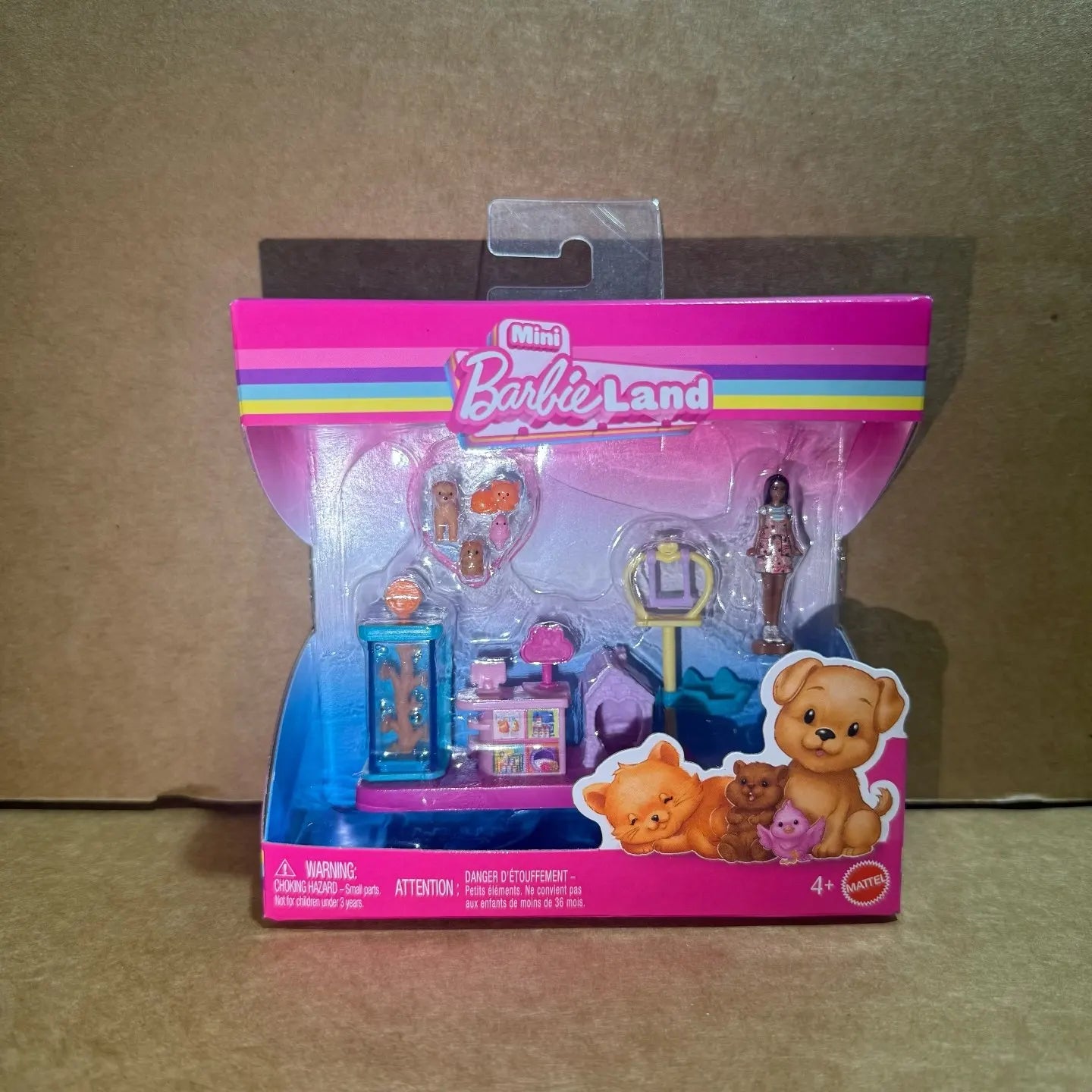 New Mini Barbieland Doll Surprise Toys Coollectible Pet Playset With 1.5-Inch Doll Playing House Toy For Girls Birthday Gift