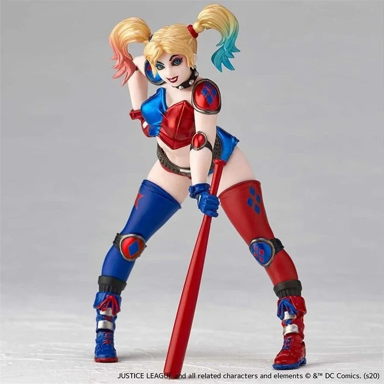 Ko Kaiyodo Figma Dc Harley Quinn Anime Action Figures Moveable Joint Children Toys The Clown's Girl Room Decoration Free Gift