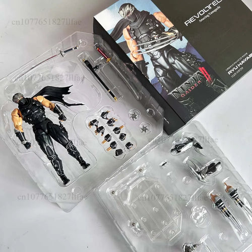2025 KAIYODO Revoltech 1/12 Amazing Yamaguchi Ryu Hayabusa Ninja Gaiden Action Figure PVC Model Toys Joint Movable Room Decor