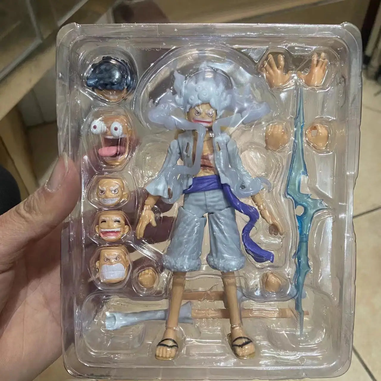 20CM One Piece Action Figures Anime Luffy Roronoa Zoro Ace Figure Movable Joints Collection Model Toys Birthday Gift