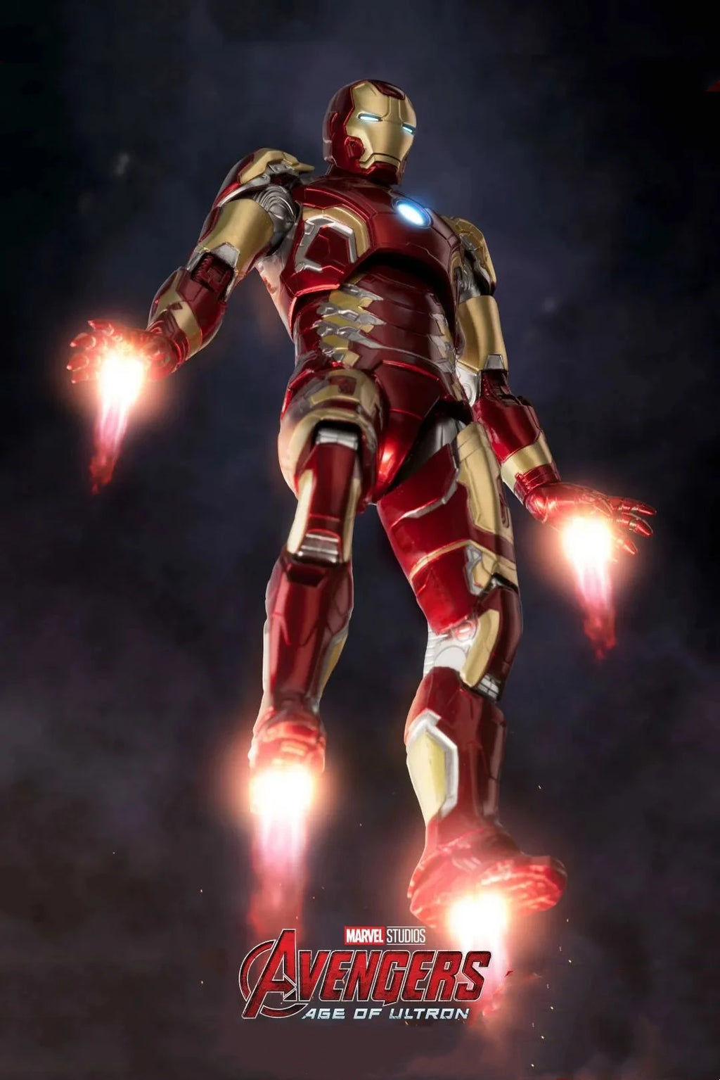 ZD Original Iron Man MK30 Blue Steel 1/10 Iron Patriot MK3 Marvel legends War Machine 10th Anniversary Action Figure Model Gift