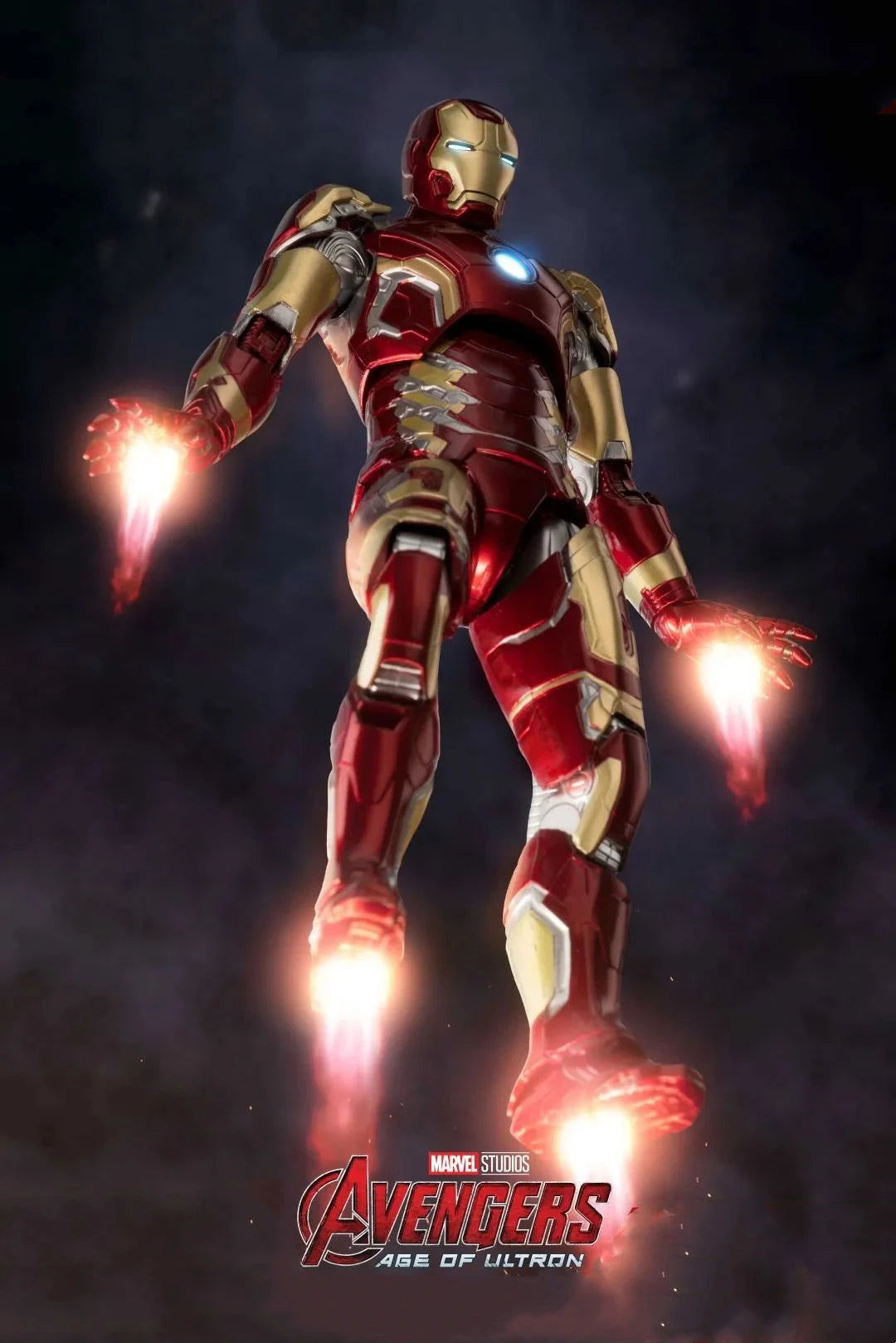 ZD Original Iron Man MK30 Blue Steel 1/10 Iron Patriot MK3 Marvel legends War Machine 10th Anniversary Action Figure Model Gift