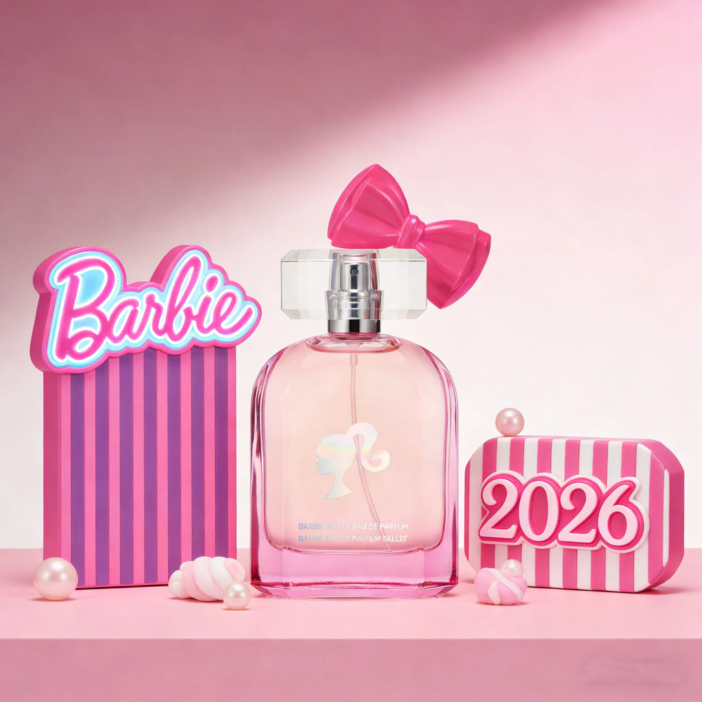 MINISO Barbie Pink Floral Eau De Parfum for Women 50ml/1.69oz 75ml/2.54oz - Fragrance Gift for Daughters Or Girlfriends