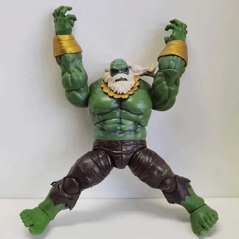 Hulk Figure Bruce Banner Action Figuras Movie The Avengers Maestro Figurine Model Ornament 20cm GK Statue Toys Gift for Kids