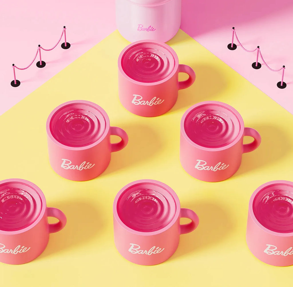 1.2L Barbie Large Capacity Ice Tumbler Vacuum Insulated Large Capacity Cup Stylish Water Bottle With Straw Cute Daily Drink Cup