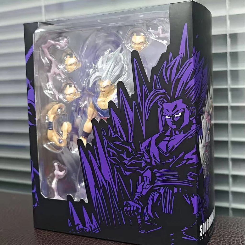 SHF Dragon Ball Exclusive: Son Gohan Beast Anime Action Figure | PVC Movable Super Saiyan Model | Collector's Edition