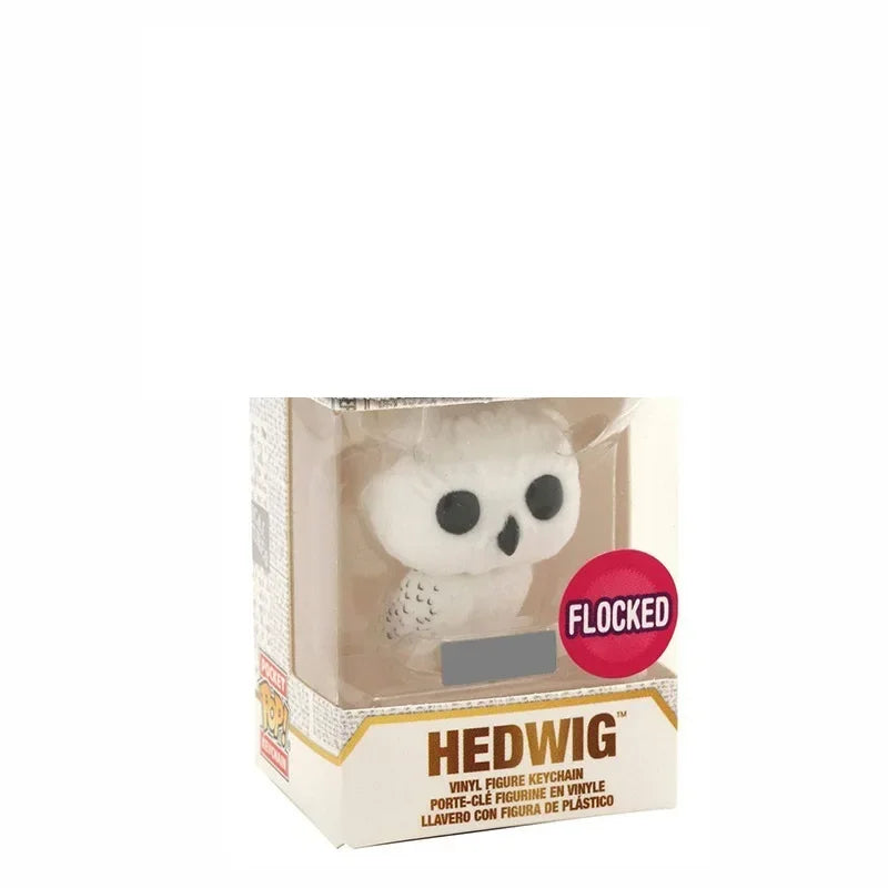 Funko POP Keychain Hermione Series Ginny Ron Hedwig Snape Fawkes Dementor Luna Pocket Pop Key Ring Chain Toy