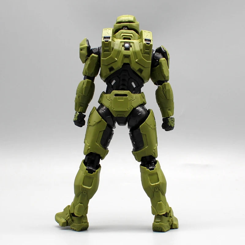 18cm Halo Master Chief Anime Figure  Mjolnir Mark Vi Gen 3 Figurine 1/12 Statue Model Doll Desk Collectible Decora Toys Gifts