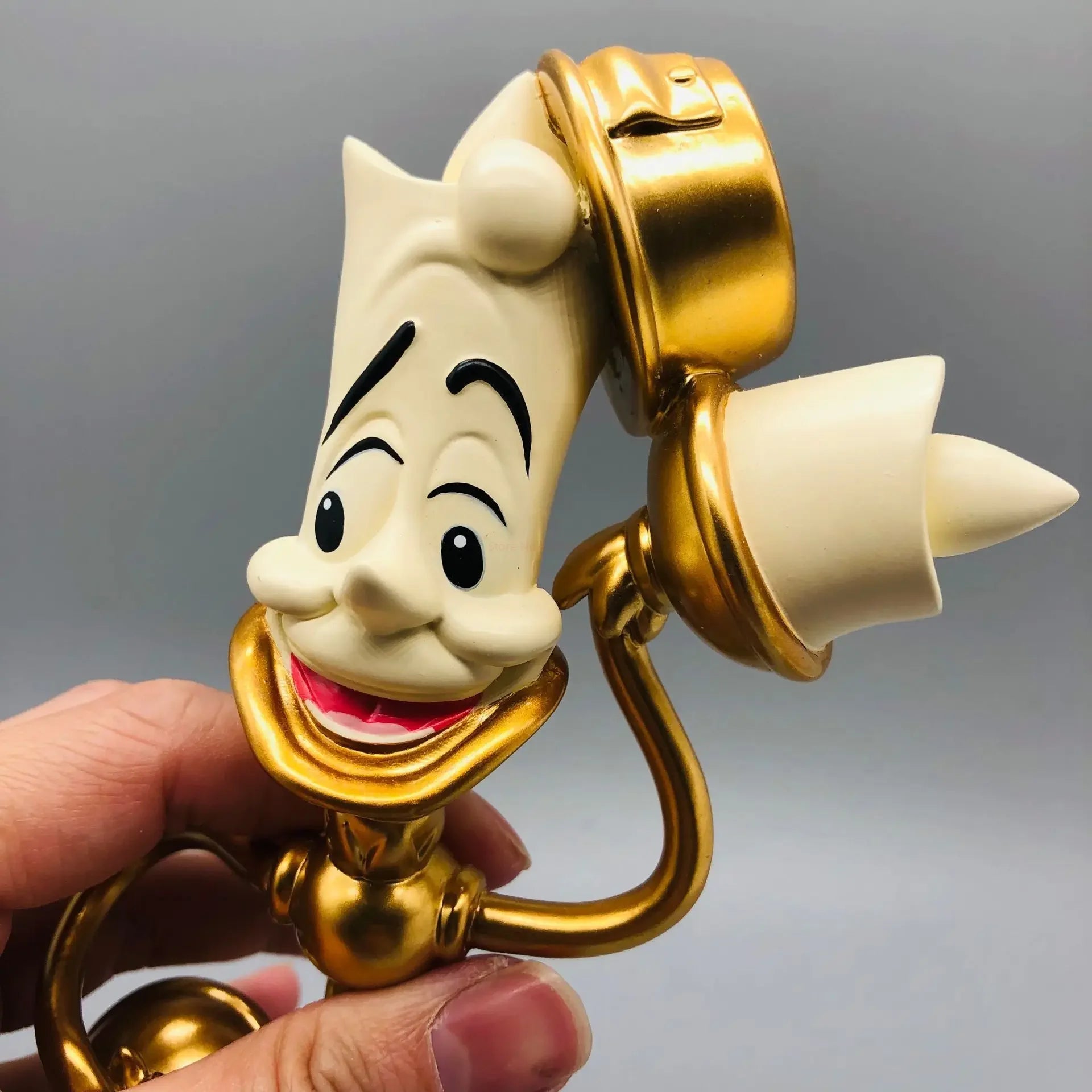 Disney Beauty And The Beast Cogsworth Mr Clock 24cm Action Figure Figurine Collection Decoration Toys Pvc Model Christmas Gifts