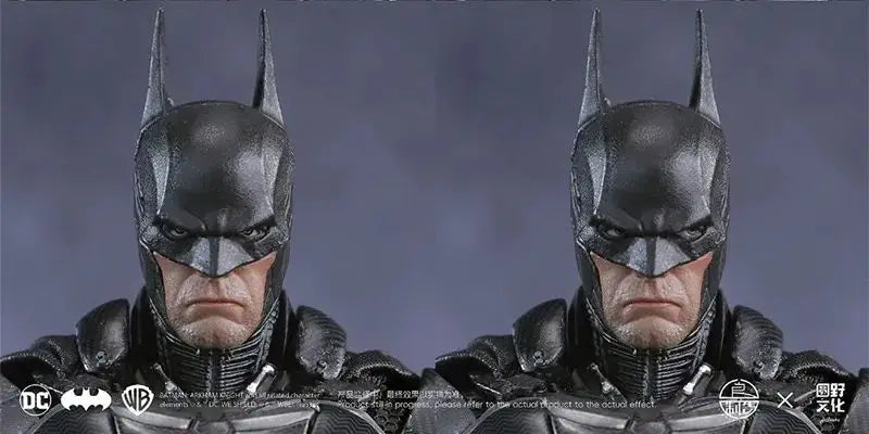 Original LPZZ Toys Arkham Knight Figure V8.04 Suit Batman Action Figures 002 Deathstroke DC Multiverse Superman 1/12 Statue Gift