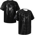 2026 New Spider-Man Superhero Short-Sleeve T-shirt Men Women Summer Oversize Shirt Breathable Quick Drying Family Kids Clothing