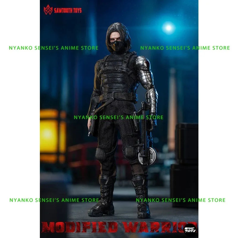 SAWTOOTH TOYS Winter Soldier Modified Warrior - 1/12 Scale Action Figure STM-20253 Anime Model Trendy Toys Desktop Collectibles