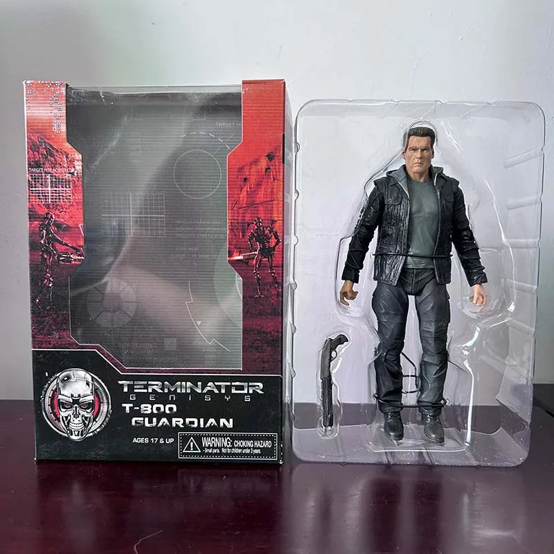 NECA Figure Terminator 2 Judgment Day T800 Sarah Connor T-800 Arnold Schwarzenegger Commando Action Figure Model Collectible Toy