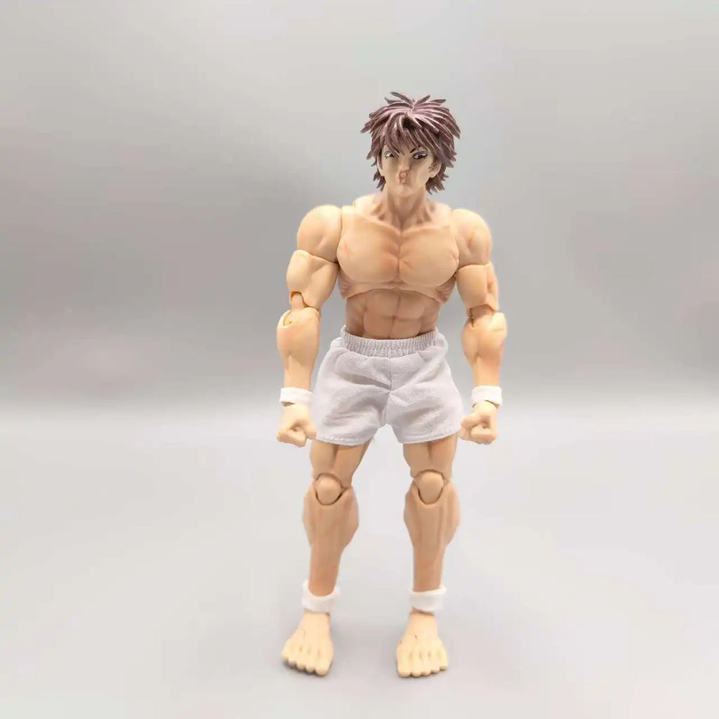 17cm Ko St Storm Toys Baki Hanma Action Figure Fighting Anime BAKl Kibk Son Of Ogre Figurine Collectible Model Dolls Toy Gifts