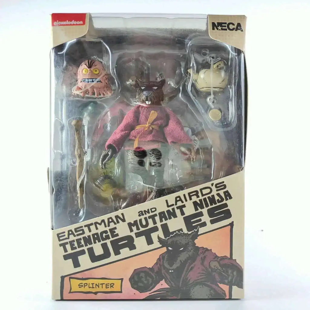 Teenage Splinter NECA 54309 Mutant Ninja Turtles (Mirage Comics) 7inch Halloween Gift In Stock Action Figure Model Toys