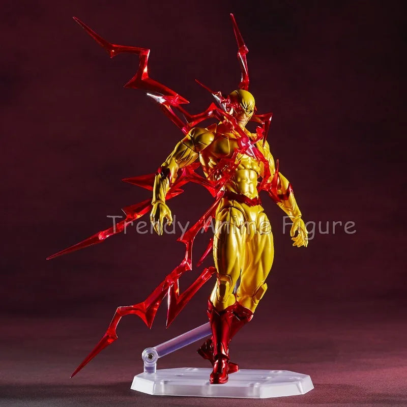 Revoltech Amazing Yamaguchi Flash Action Figure Movable 17cm Flashpoint Model Kaiyodo Flash Figures Toy Collection Holiday Gifts