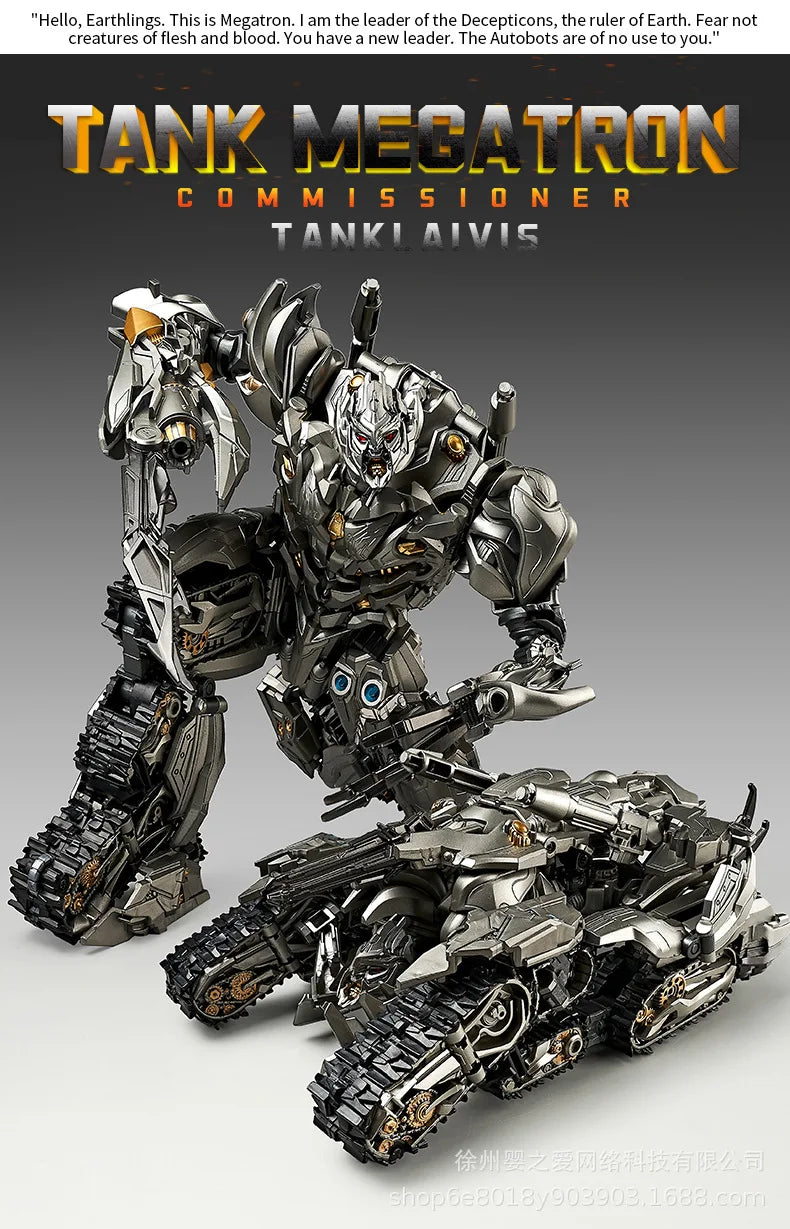 30cm Transformation Megatron Optimus Prime Bumblebee Deformation Movie G1 Anime Figure Action Figure Alloy Robot Mode Toys Gifts