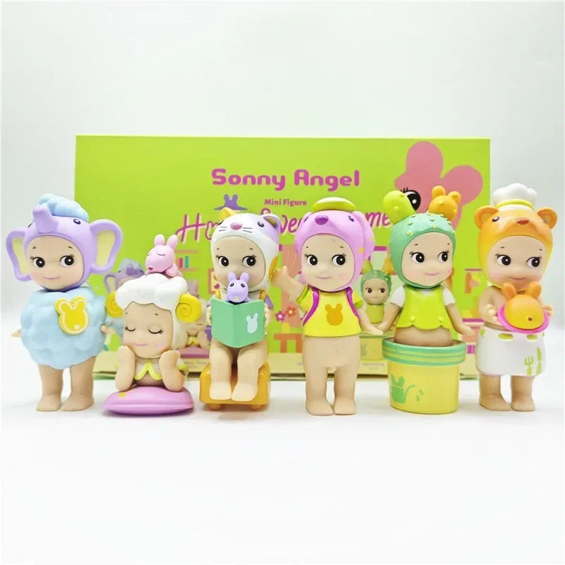 Sonny Angel Winter Wonderland Series Cute Anime Figure Dolls Christmas Tree Ornaments Collectible Toys for Kids Fans Gift 2024