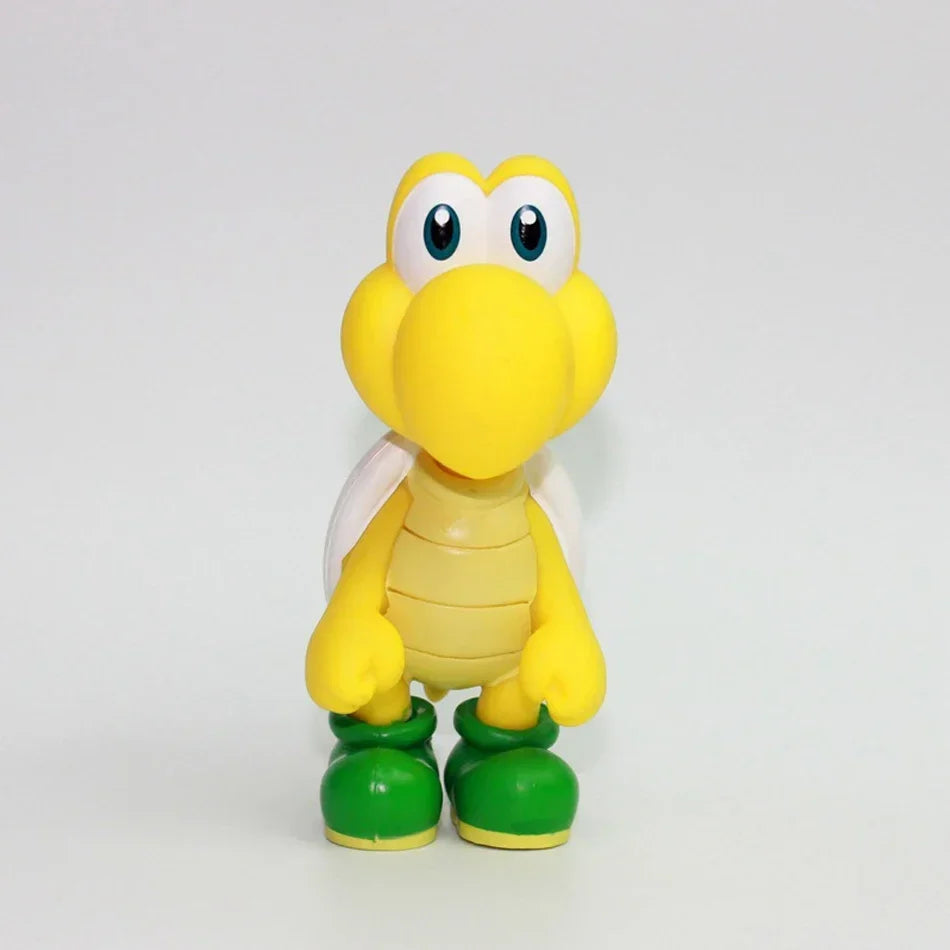 Super Mario Bros Cartoon Dolls Model Birthday Gift Anime Figures Luigi Yoshi Mario Creative Collectible Model Toys