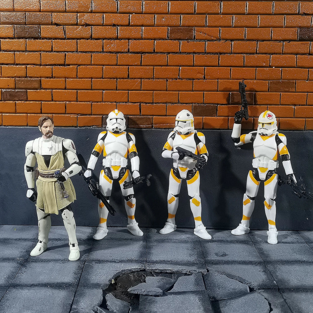 Star Wars 3.75 Inch Trooper 1/18 501st Legion Action Figure Hardcase REX Anakin Dogma Tup Toys Model Loose