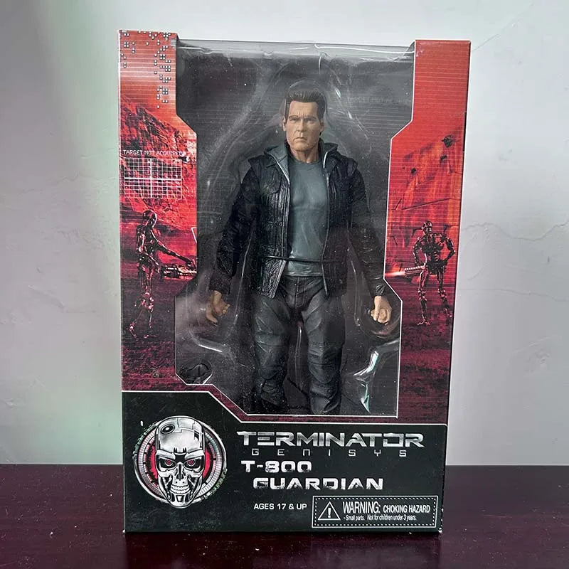 NECA Figure Terminator 2 Judgment Day T800 Sarah Connor T-800 Arnold Schwarzenegger Commando Action Figure Model Collectible Toy