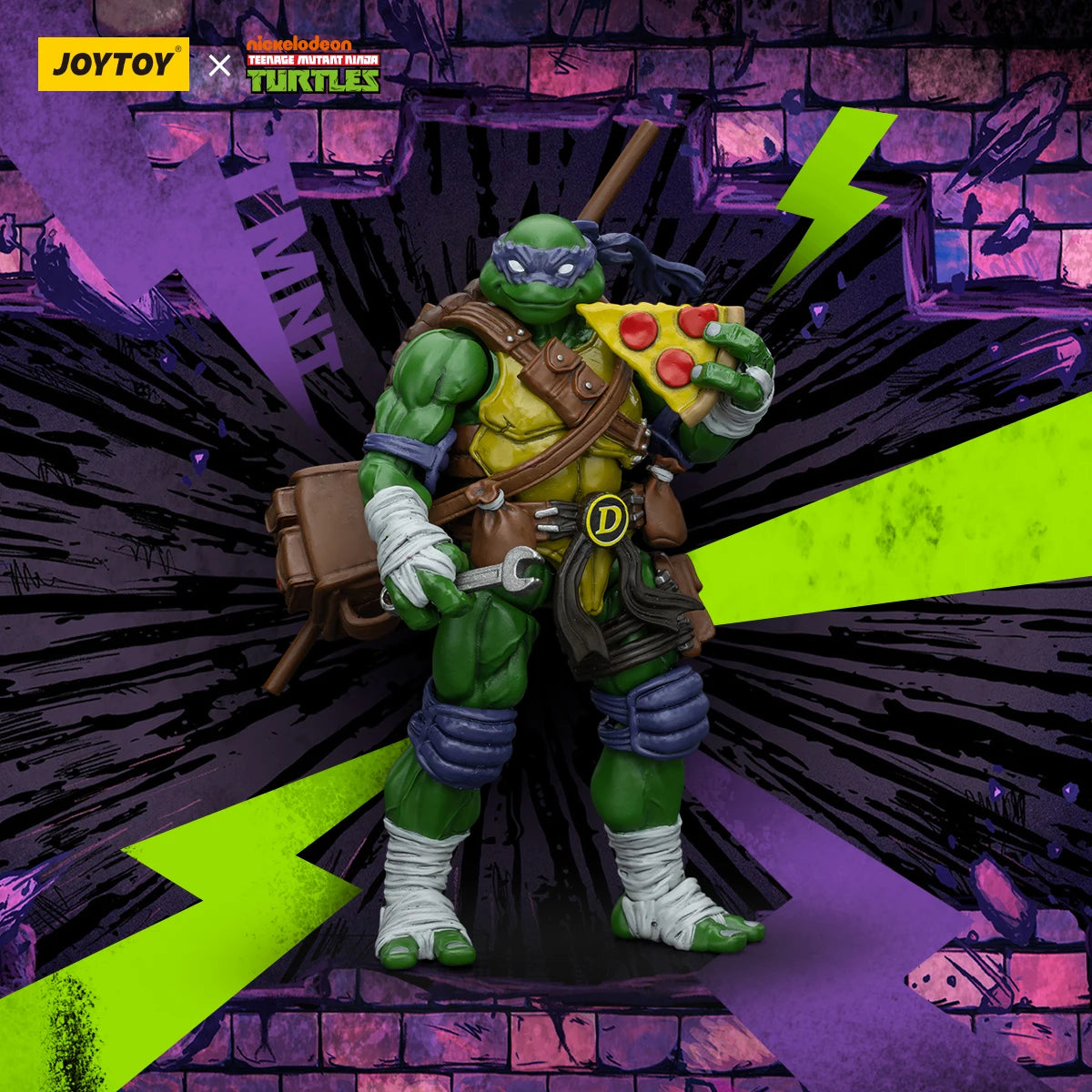 JOYTOY 1/18 Action Figure TMNT Ninja Turtles Michelangelo Donatello Leonardo Raphael Anime figures Toys Model