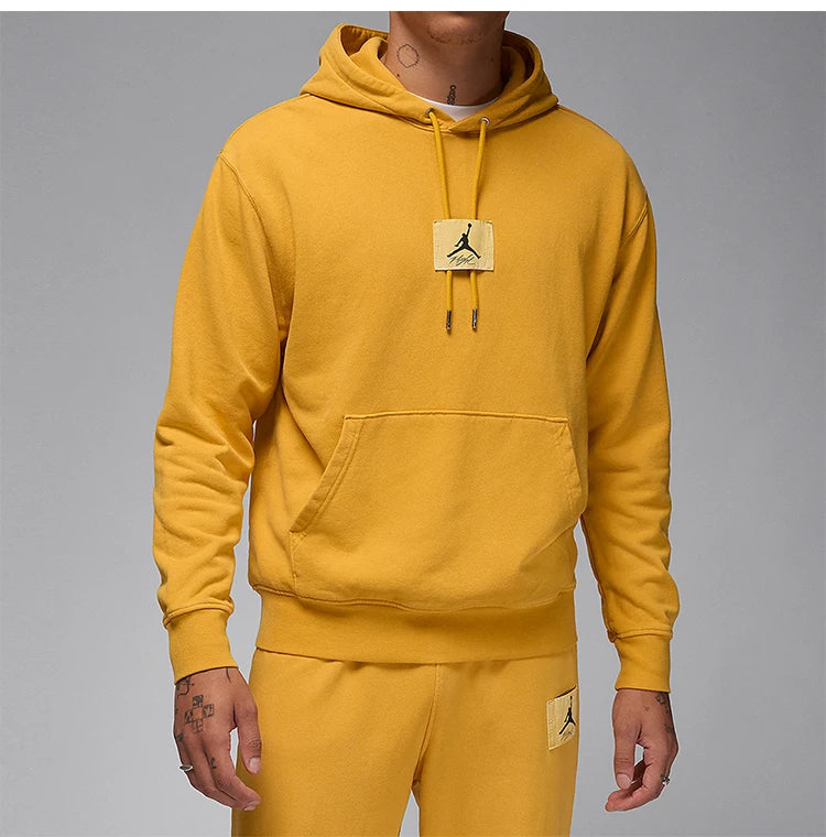 Nike genuine Jordan men's knitted pullover loose hoodie sweatshirt FB7291-752