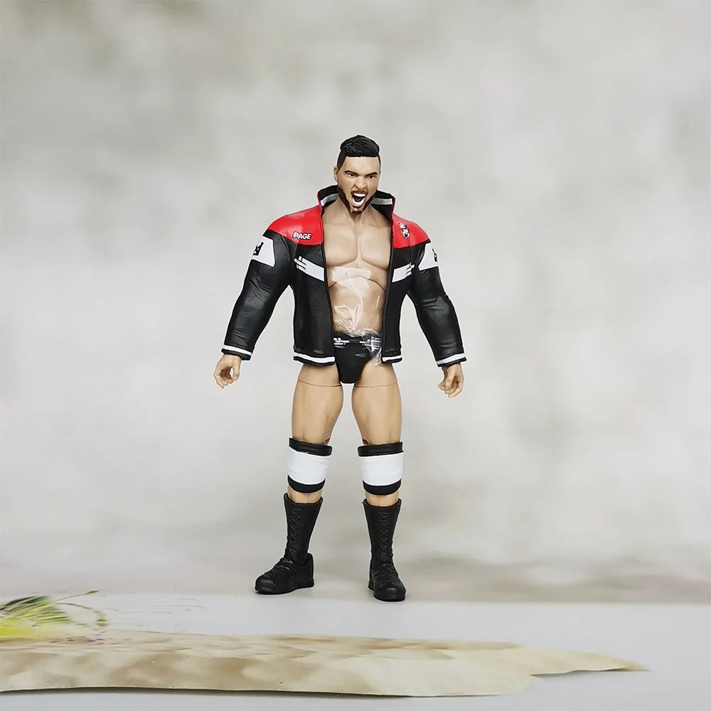 1/12 Scale AEW Wrestler Fighting Athlete Male Soldiers Full Set 6inch Action Figure Super Movable Doll