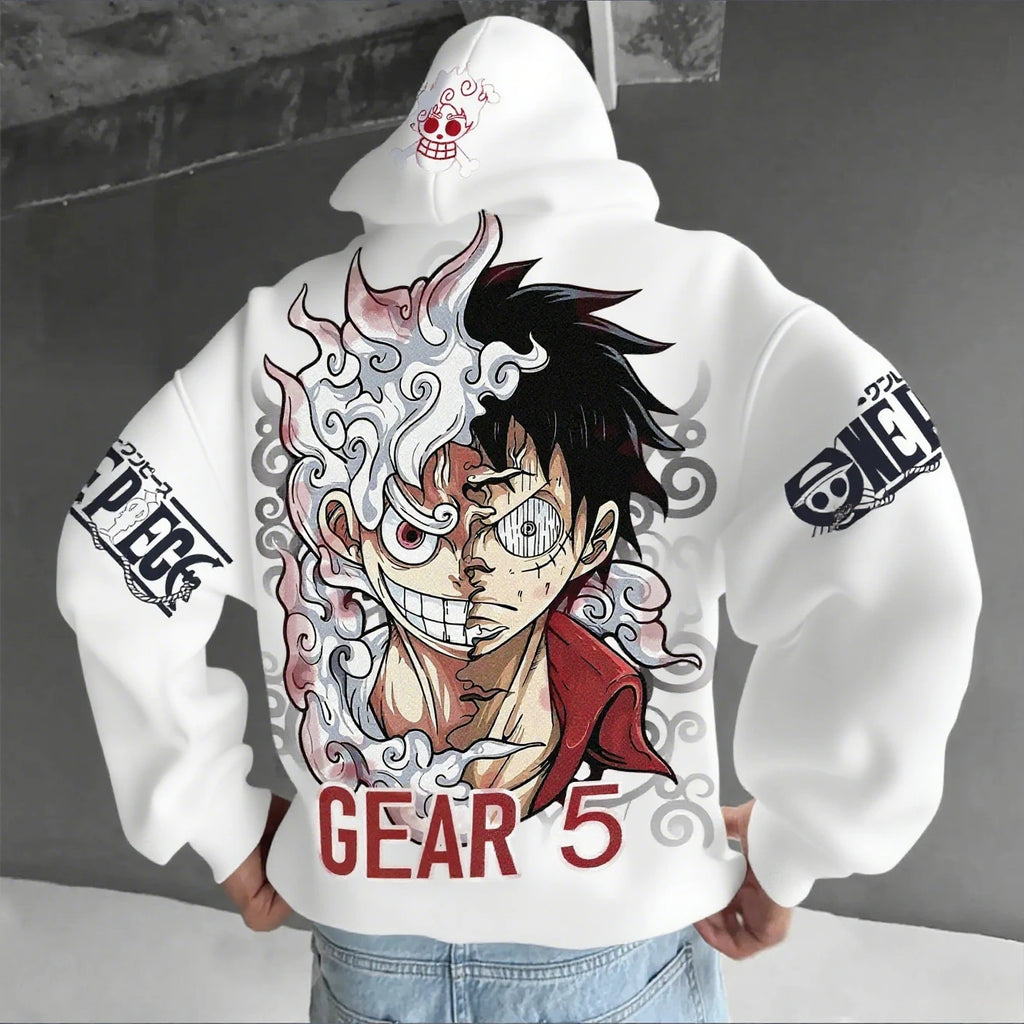 One Piece Luffy Anime Hoodie man women Pullover Sweatshirt Streetwear Casual Autumn spring Cosplay Long Sleeve Tops