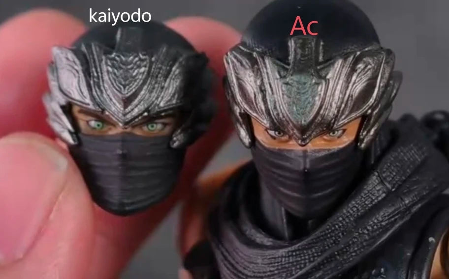 AC Factory Toys Ninja Gaiden Ryu Hayabusa Action Figures Kaiyodo Revoltech Figurine Ko Model Kids Gift Toys