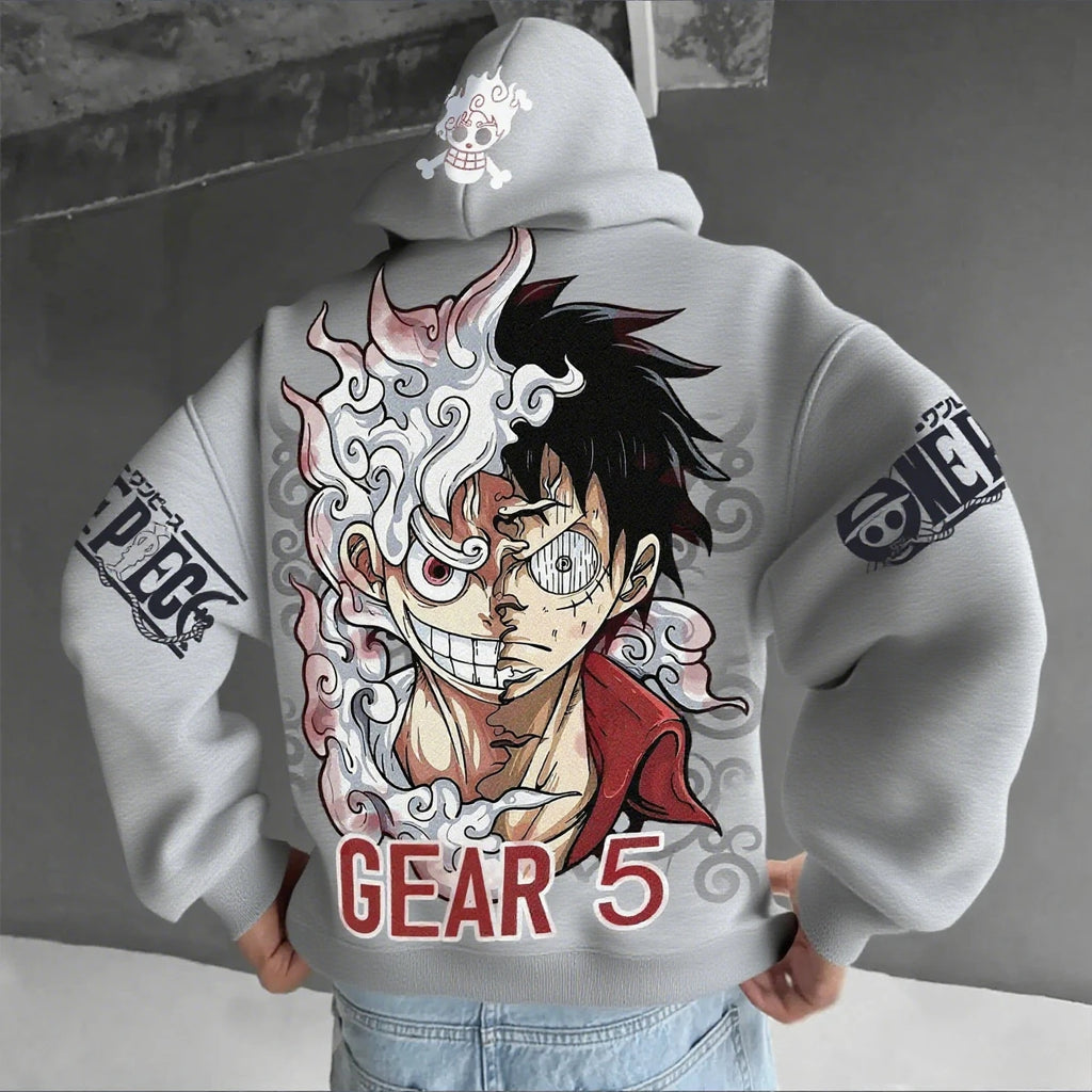 One Piece Luffy Anime Hoodie man women Pullover Sweatshirt Streetwear Casual Autumn spring Cosplay Long Sleeve Tops
