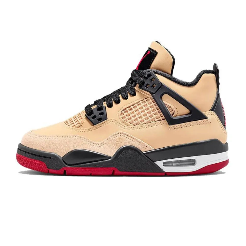 Nike Air Jordan 4 Cushioned, lightweight, slip-resistant, durable Classic casual unisex basketball shoes HJ5990-100