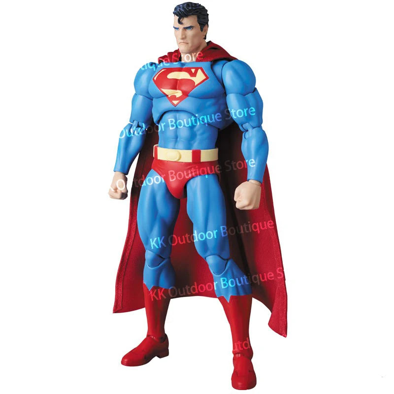 Hot New CT Toys Superman Mafex 117 Batman Hush Version Dc Super Man Anime Action Figure Figurine Statue Model Gifts Kids Toys
