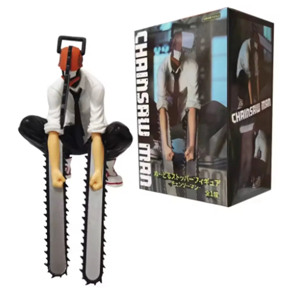 Chainsaw Man Denji Anime Figure Denji/Power Action Figure Chainsaw Man Denji Figurine Adult Collectible Model Doll Toy