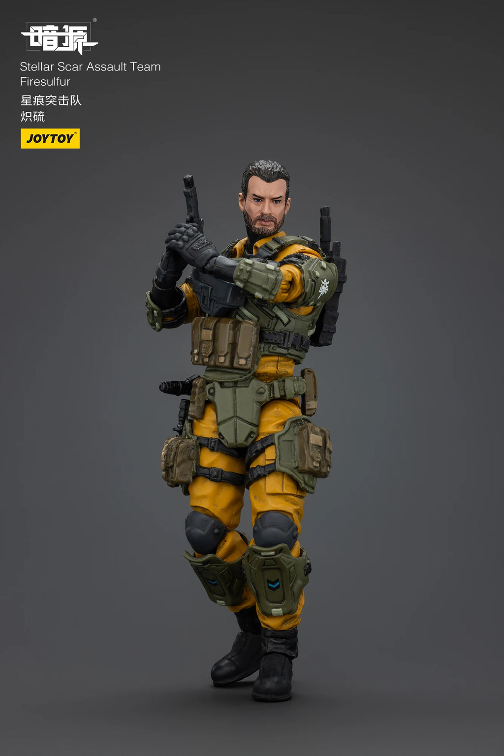 JOYTOY 1/18 Action Figure Dark Source Stellar Scar Assault Team Anime Military Model