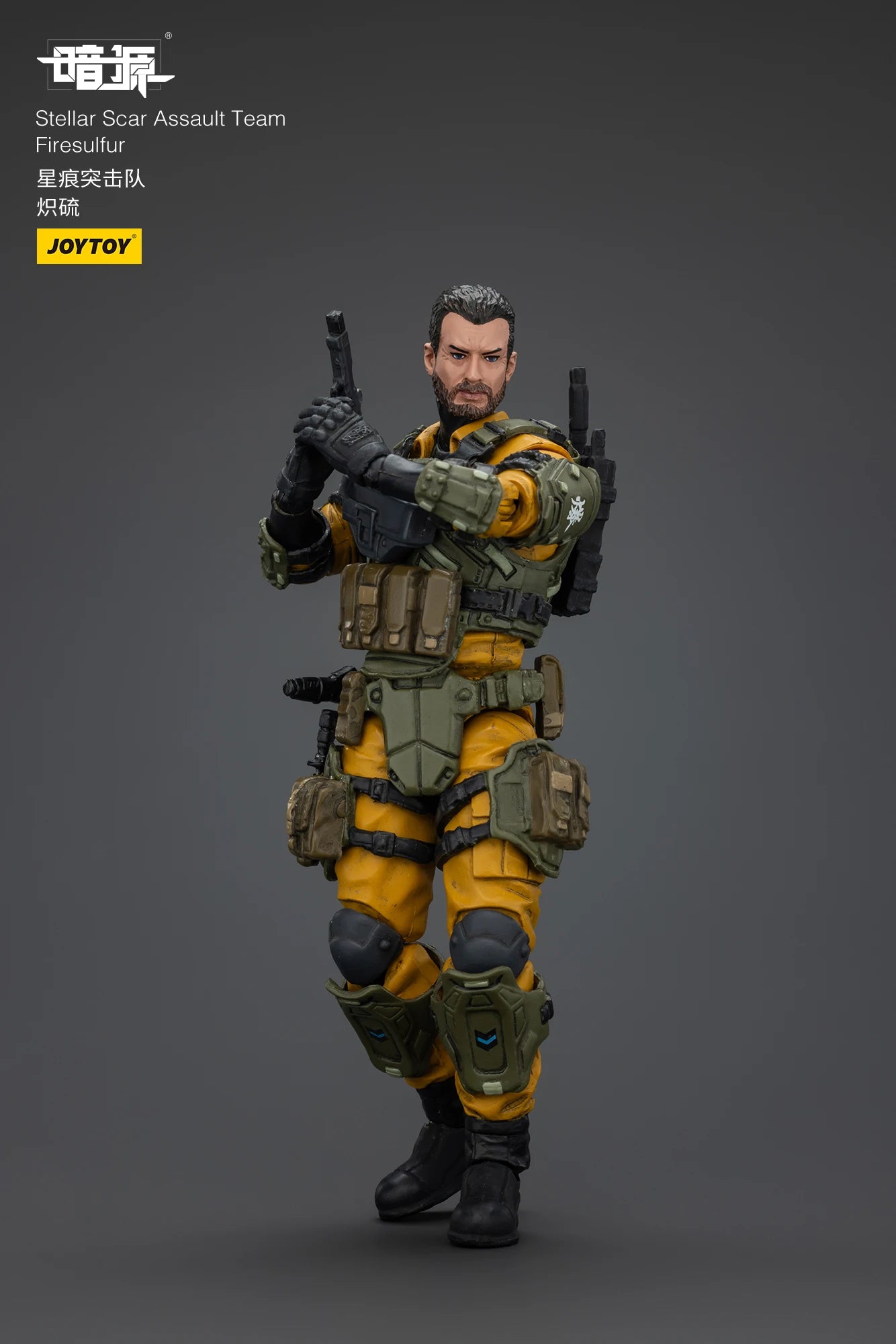 JOYTOY 1/18 Action Figure Dark Source Stellar Scar Assault Team Anime Military Model