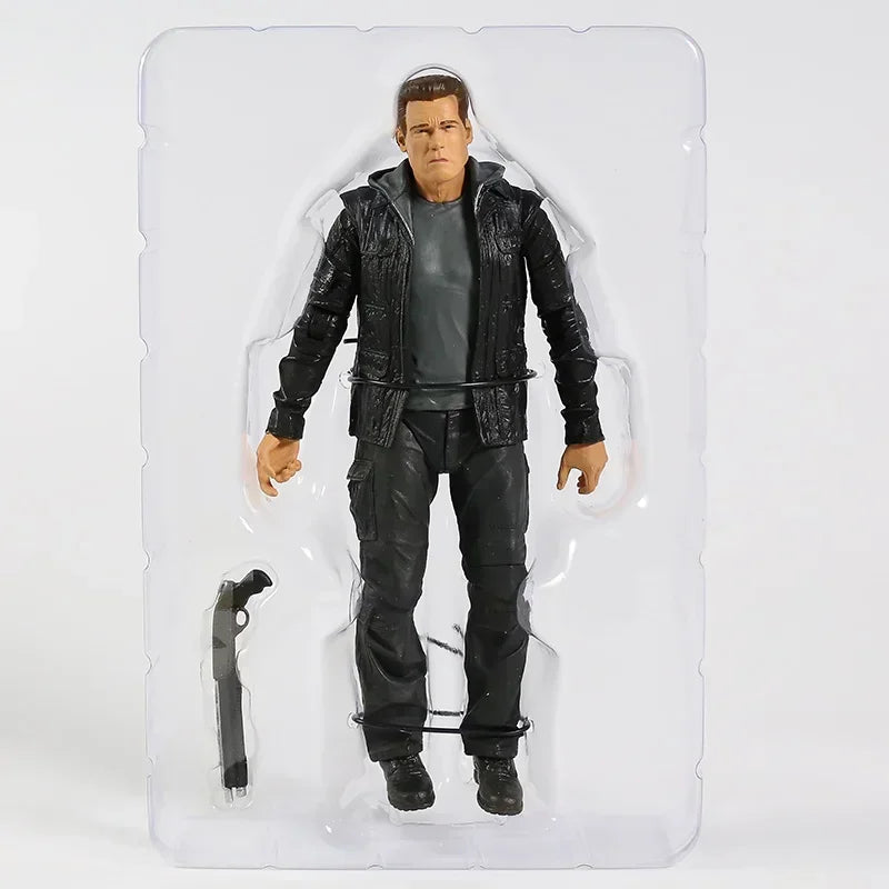 NECA Terminator Genisys T-800 Guardian Endoskeleton Joints Moveable Action Figure Model Toy
